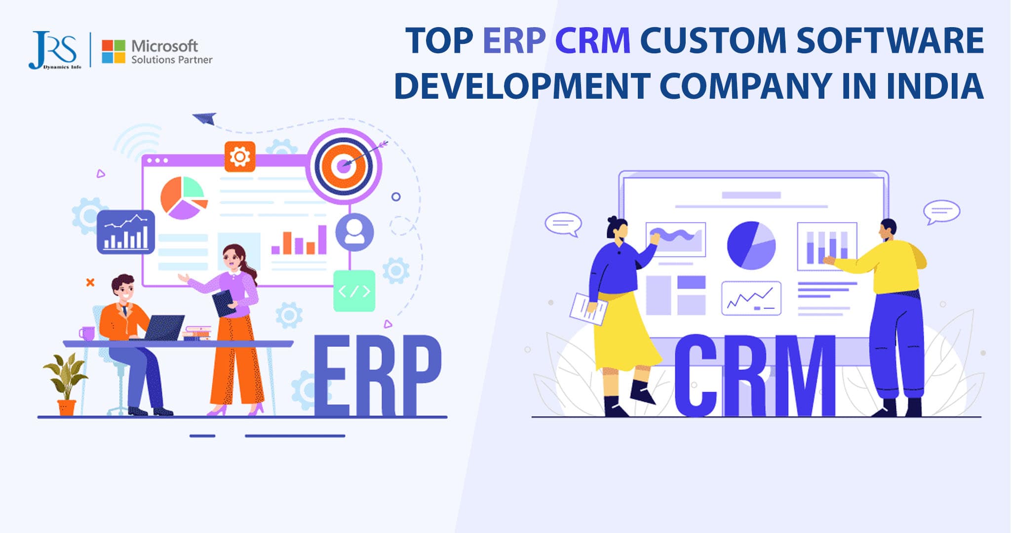 TOP ERP CRM Custom Software Development Company in India