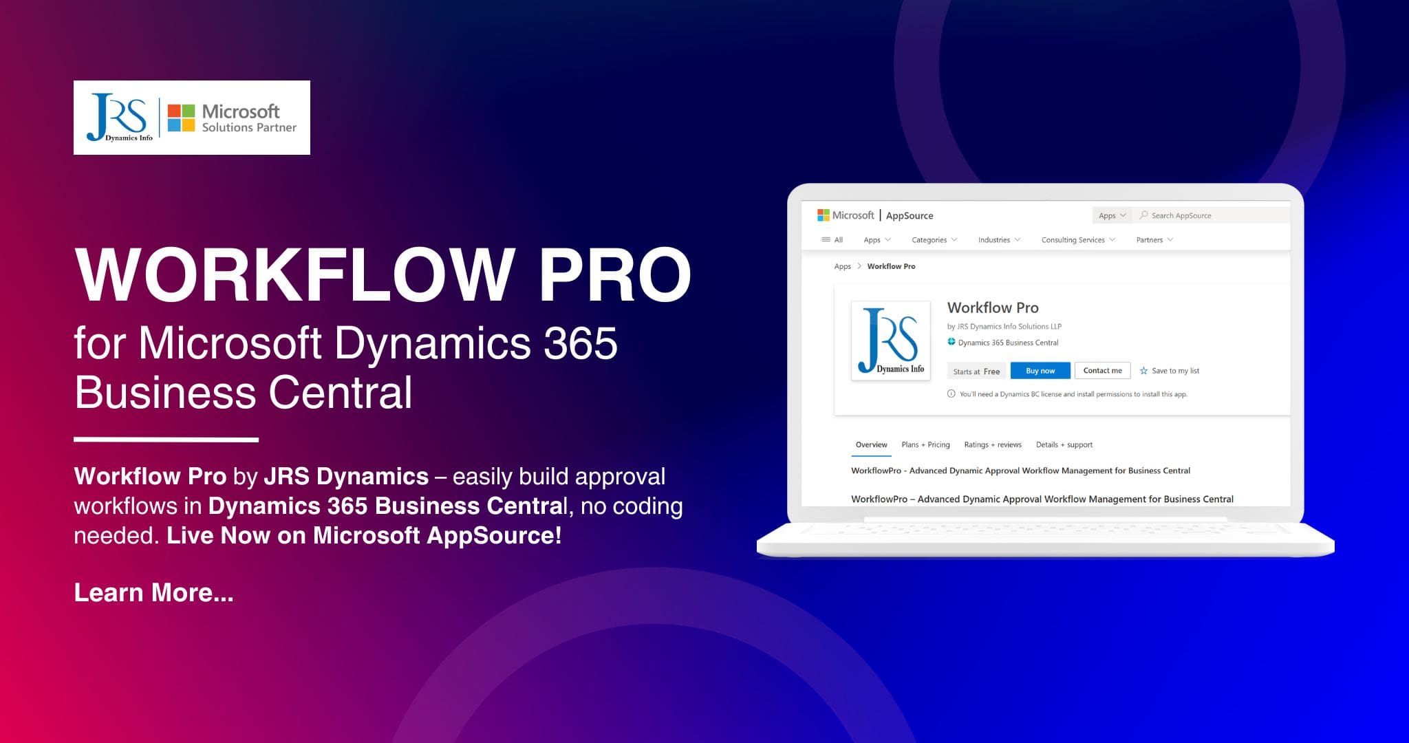 Workflow Pro for Microsoft Dynamics 365 Business Central