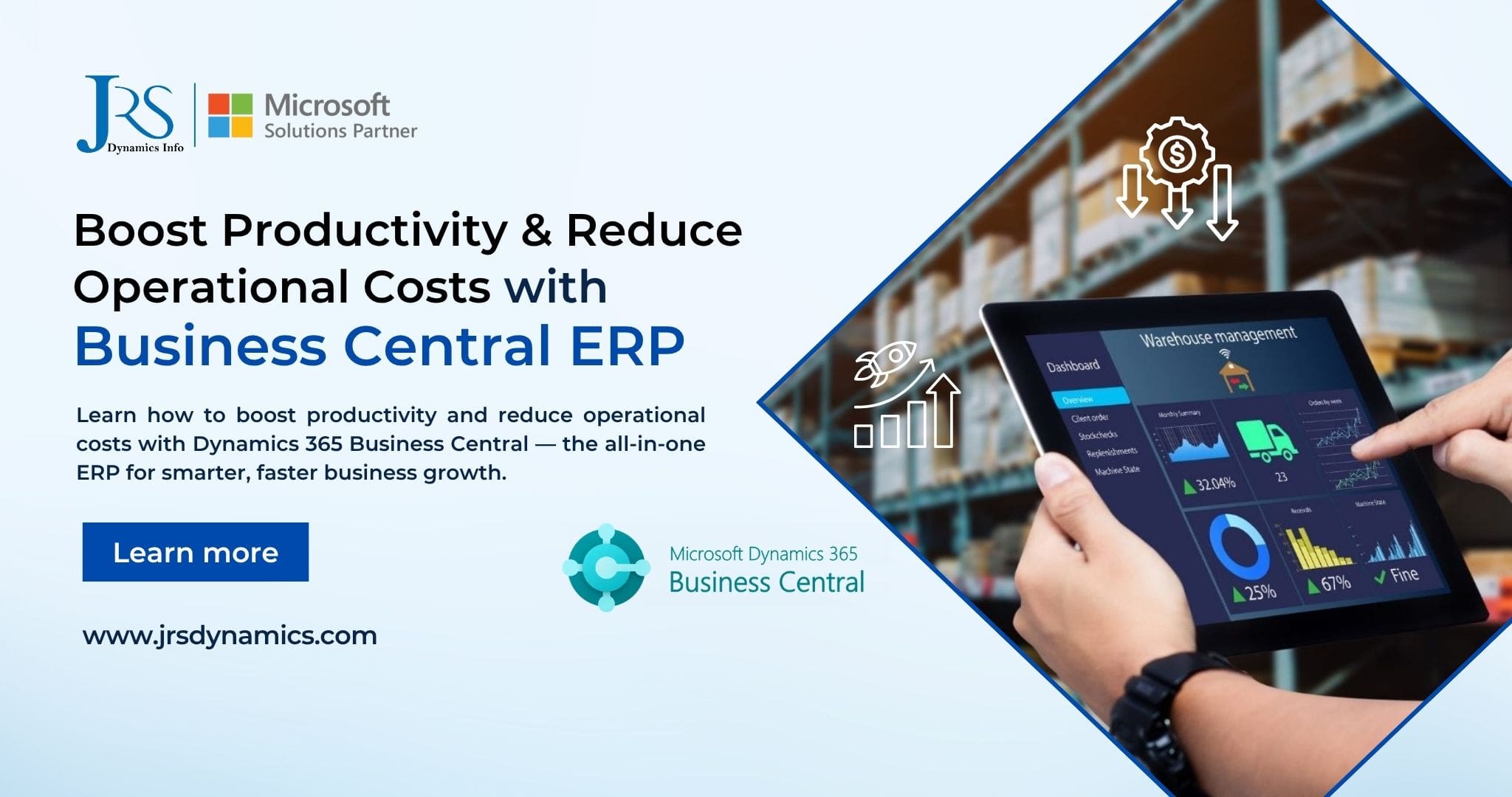 Boost Productivity & Reduce Operational Costs with Business Central ERP