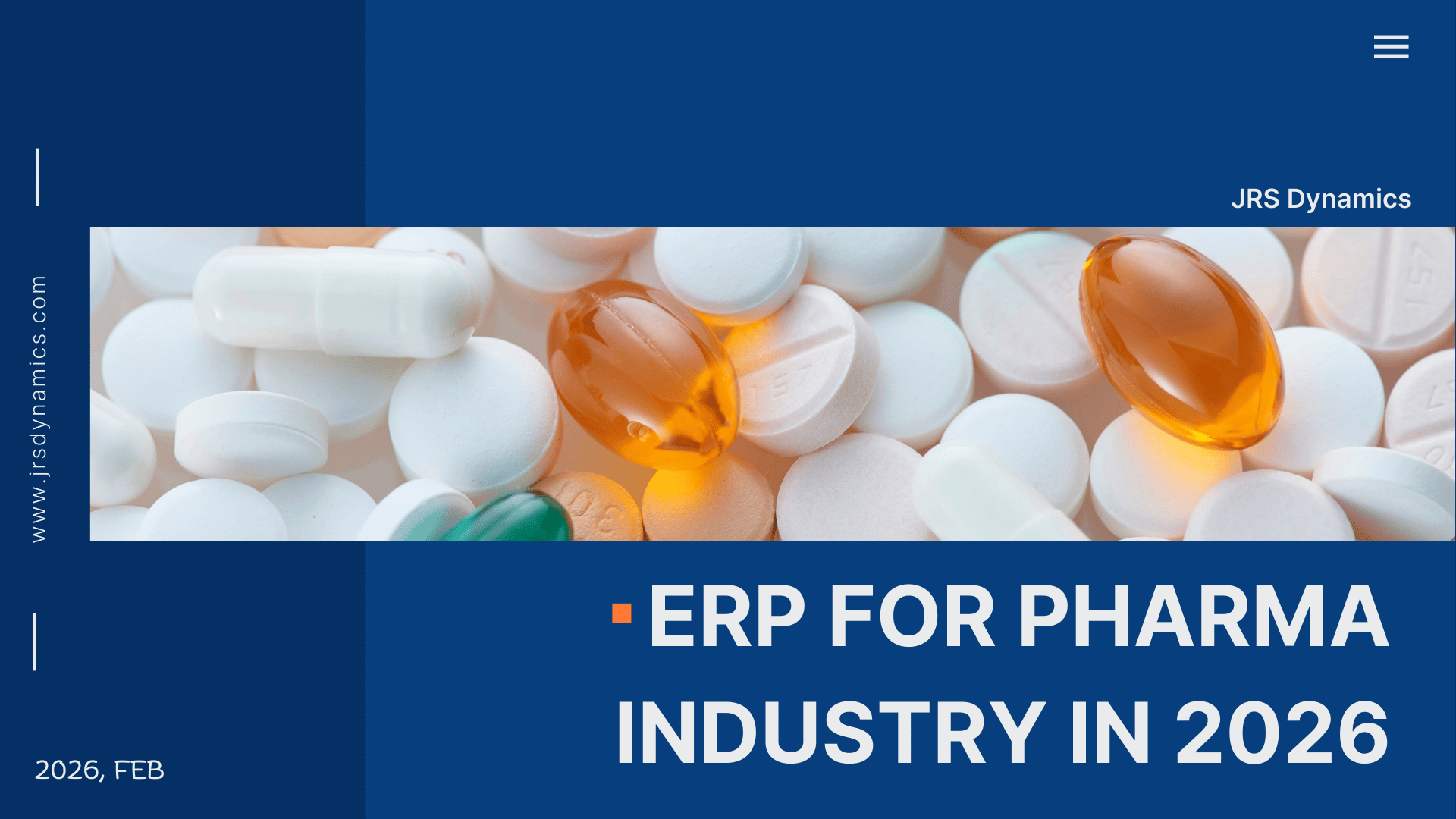 ERP for pharma industry